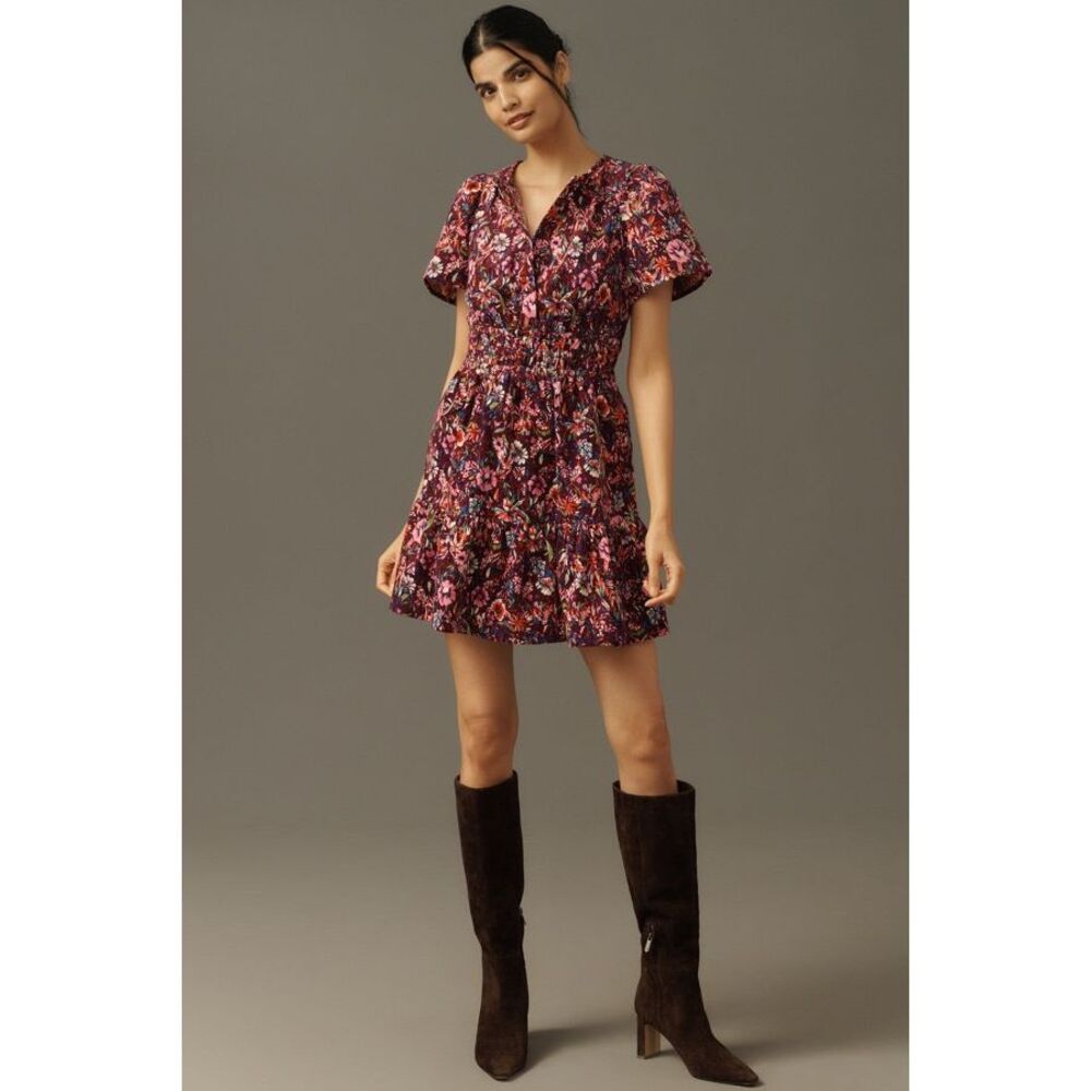 Anthropologie The Somerset Mini Dress: Corduroy Edition Size S